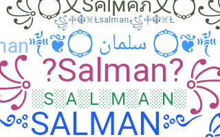 Becenév - Salman