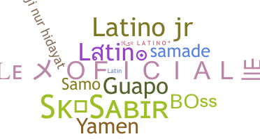 Becenév - Latino