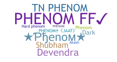 Becenév - phenom
