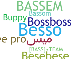 Becenév - Bassem