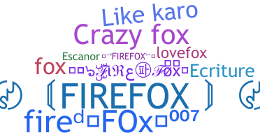 Becenév - Firefox