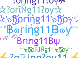 Becenév - Boring11Boy