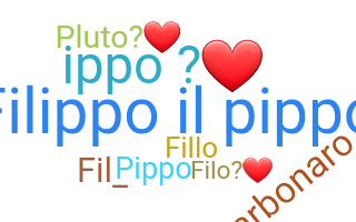 Becenév - Filippo