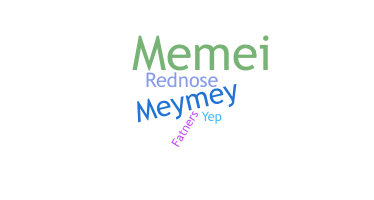 Becenév - Memey