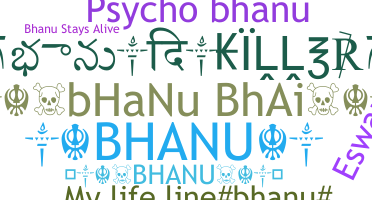 Becenév - Bhanu