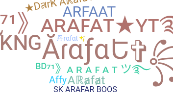 Becenév - Arafat