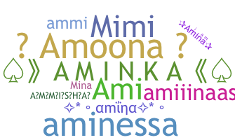 Becenév - Amina