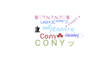 Becenév - Cony