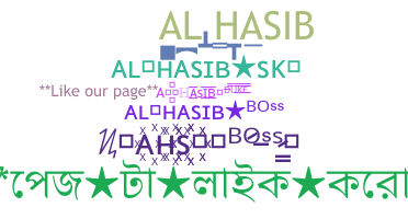 Becenév - AlHasib