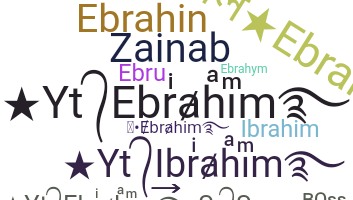 Becenév - Ebrahim