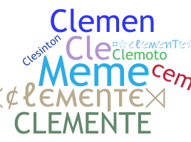 Becenév - Clemente