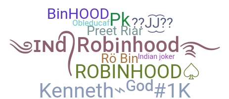 Becenév - Robinhood