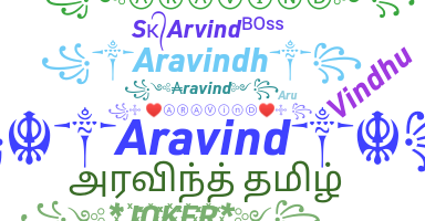 Becenév - Aravind