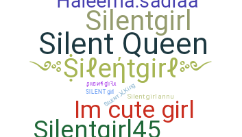 Becenév - silentgirl