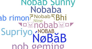 Becenév - Nobab
