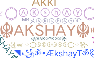 Becenév - Akshay