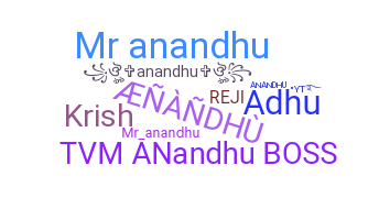 Becenév - Anandhu