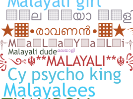 Becenév - Malayali
