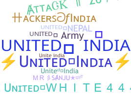 Becenév - UnitedIndia