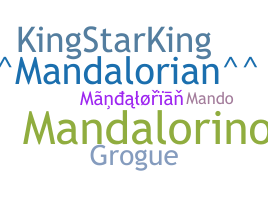 Becenév - Mandalorian