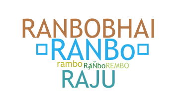 Becenév - Ranbo