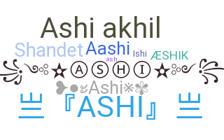 Becenév - Ashi