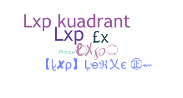 Becenév - LXP