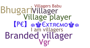 Becenév - Villagers