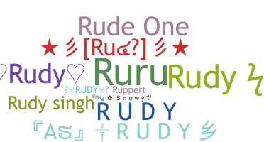 Becenév - Rudy