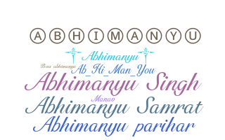 Becenév - Abhimanyu