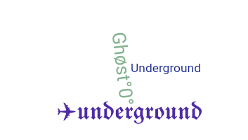 Becenév - underground