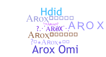 Becenév - Arox