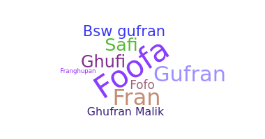 Becenév - Ghufran