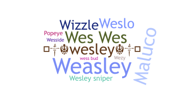 Becenév - Wesley
