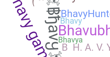 Becenév - bhavy
