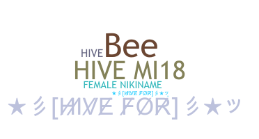 Becenév - Hive