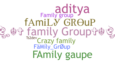 Becenév - FamilyGroup