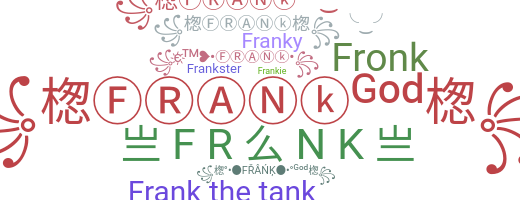 Becenév - Frank