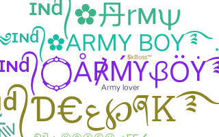 Becenév - armyboy