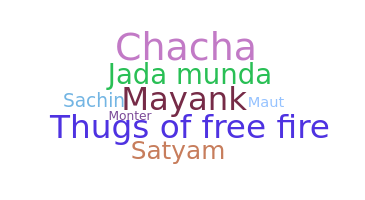 Becenév - Hindinames