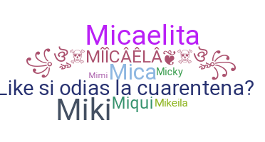 Becenév - Micaela