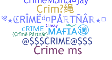 Becenév - Crime