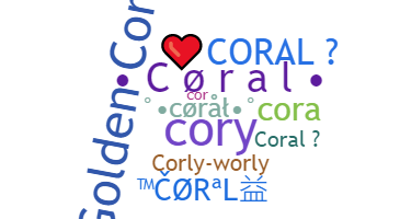 Becenév - Coral