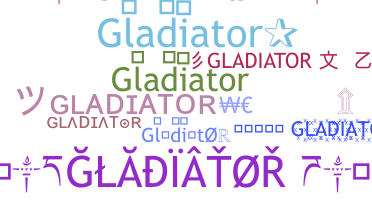 Becenév - gladiator
