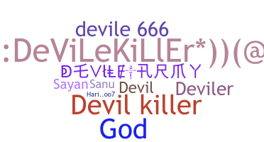 Becenév - Devile