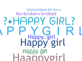 Becenév - happygirl