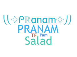 Becenév - Pranam