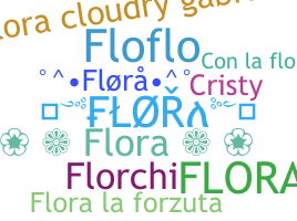Becenév - Flora