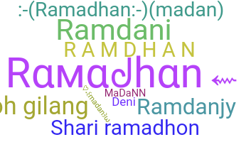 Becenév - Ramadhan