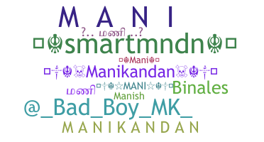 Becenév - Manikandan